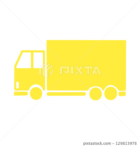 Box Truck Icon Box Truck Icon 129813978