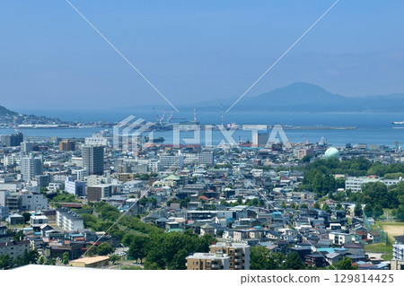Goryokaku Tower Observatory View, West (Hakodate, Hokkaido) Goryokaku Tower Observatory View, West (Hakodate, Hokkaido) 129814425