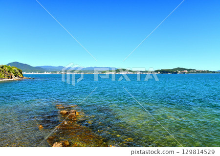 View of the Hondo Port area (Amakusa City, Kumamoto Prefecture) [July 2025] 129814529