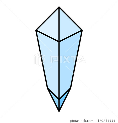 Simple jewel illustration Simple jewel illustration 129814554