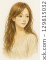 Women in white clothes 129815032