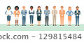 business, people, vector 129815484