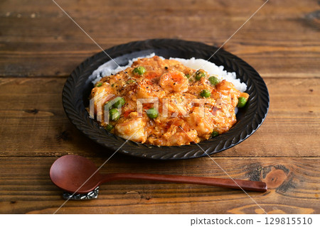 Shrimp chili bowl Shrimp chili bowl 129815510