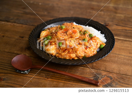 蝦辣椒碗 129815513