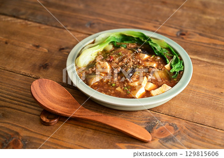 Mapo eggplant tofu Mapo eggplant tofu 129815606