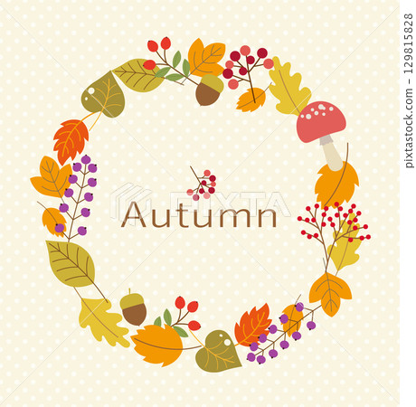 Autumn frame 129815828