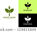 logo, icon, vector 129815899