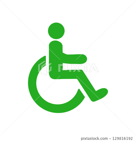 Wheelchair Icon – Accessibility and Universal Desi 129816192