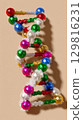 Colorful DNA Model 129816231