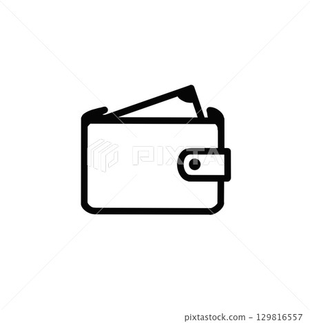錢包圖標 錢包圖標 129816557