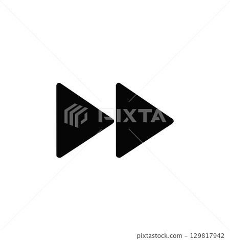 Fast Forward Icon Fast Forward Icon 129817942
