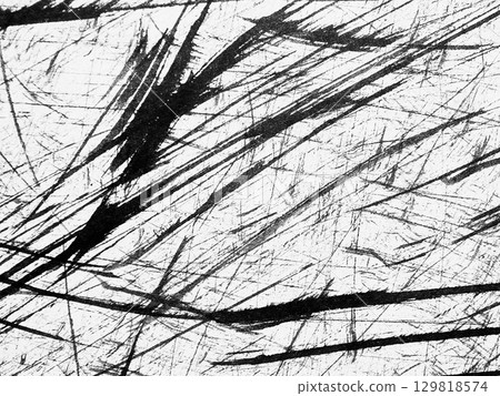 Abstract black and white lines create a dynamic texture on a light background in a creative artistic composition Abstract black and white lines create a dynamic texture on a light background in a creative artistic composition 129818574