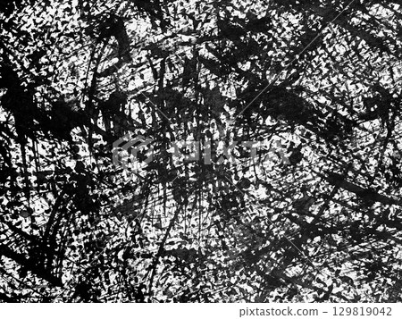 Abstract black and white texture design created with bold lines and dynamic patterns showcasing artistic expression 129819042