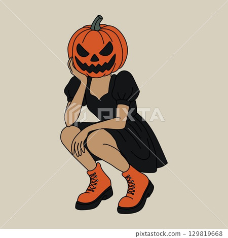 halloween, woman, witch 129819668