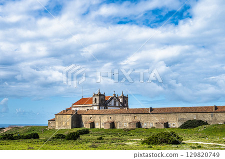 Santuario de Nossa Senhora do Cabo Espichel, located to the west of Sesimbra, Portugal Santuario de Nossa Senhora do Cabo Espichel, located to the west of Sesimbra, Portugal 129820749