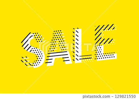 Sale banner template design. Special offer. Vector illustration. 129821550