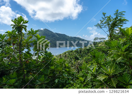 Hurepiti Bay on Tahaa Island, French Polynesia 129821634