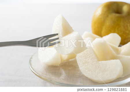 pear wedges pear wedges 129821881