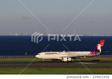 夏威夷航空班機降落羽田機場 夏威夷航空班機降落羽田機場 129822426
