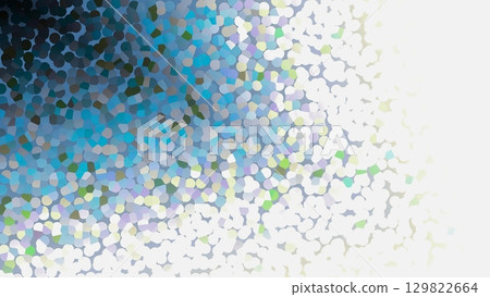 藍色漸層馬賽克 129822664