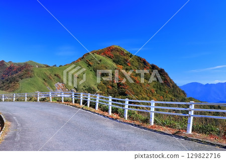 [Ehime Prefecture] Autumn leaves in Kamegamori (Mt. Ishizuchi) 129822716