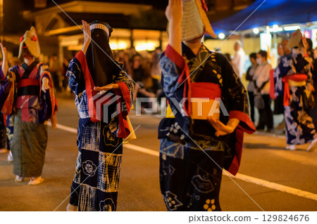 Dancing Women, Nishimonai Bon Odori, 2025, Akita Prefecture 129824676