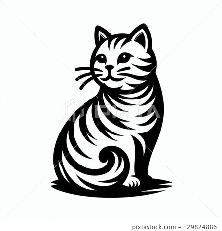 可愛貓咪圖示、可愛貓咪標誌、可愛貓咪標記 可愛貓咪圖示、可愛貓咪標誌、可愛貓咪標記 129824886