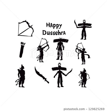 happy Dussehra 129825269