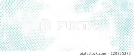 Vector Isolated Grunge Halftone Texture Pattern. Abstract design Background. Retro Duotone Overlay Backdrop Element. Halftone Cloud. Duotone dotted Smoke 129825273