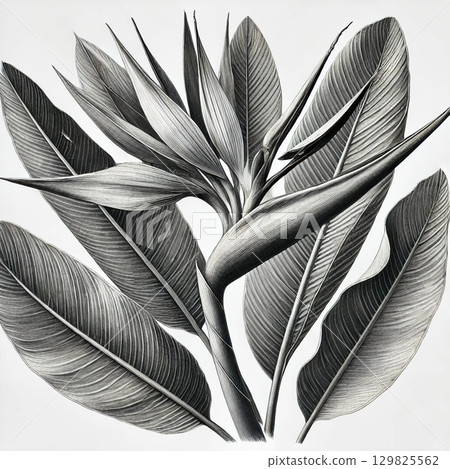 strelitzia, bird-of-paradise, Strelitzia 129825562