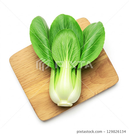 Fresh bok choy vegetable element 129826134