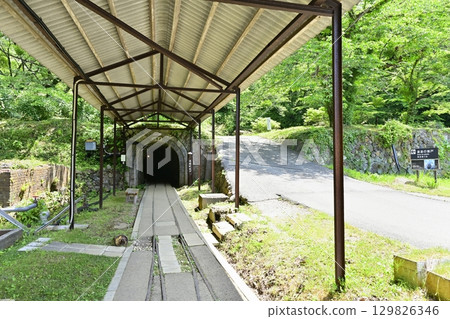 Entrance to the Doyū Tunnel at Sado Gold Mine 129826346