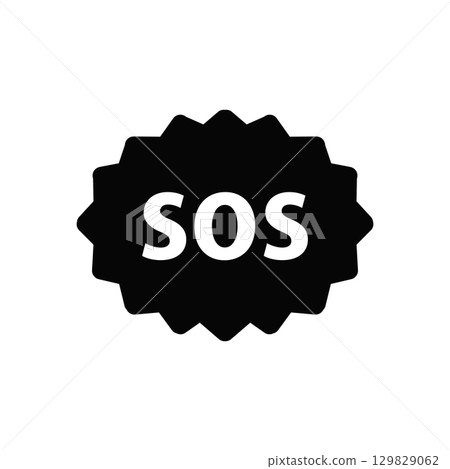 Emergency SOS Icon Emergency SOS Icon 129829062