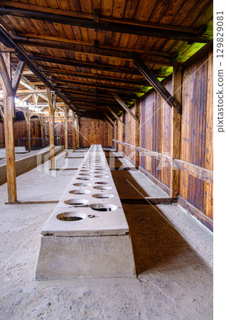The Latrine in a Barracks The Latrine in a Barracks 129829081