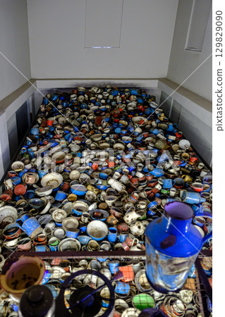 Bowls and Cups at Auschwitz Museum 129829090