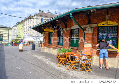Krakow Market Square Food Stall Krakow Market Square Food Stall 129829212