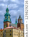 Wawel Cathedral Clock Tower Wawel Cathedral Clock Tower 129829216