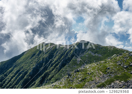 Mt. Kisokoma in summer 129829368