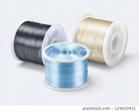 Industrial and craft nylon filament spools Industrial and craft nylon filament spools 129829421