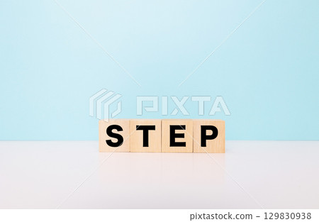 STEP Block Letters 129830938
