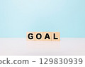 GOAL block letters 129830939