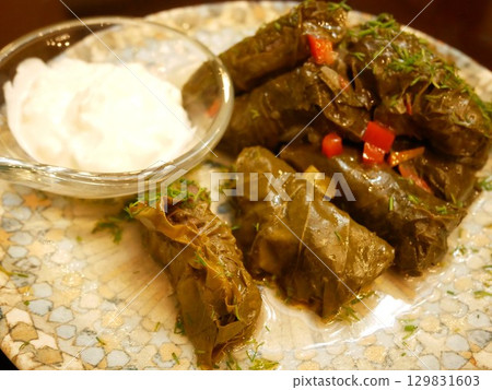 Dolma, a traditional Uzbek dish Dolma, a traditional Uzbek dish 129831603