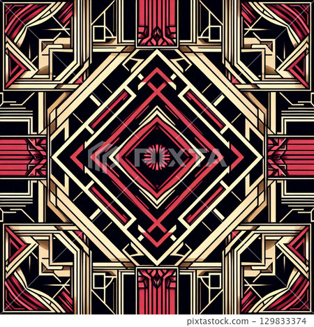 Luxurious Art Deco Luxurious Art Deco 129833374