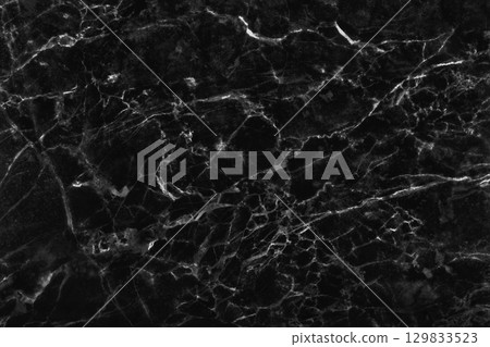Black grey background marble wall texture for design art work, seamless pattern of tile stone with bright and luxury. 129833523