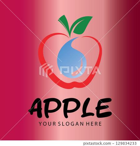 Iconic Apple Inspired Emblem Iconic Apple Inspired Emblem 129834233