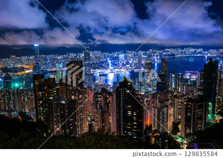 從太平山頂看夜景 129835584