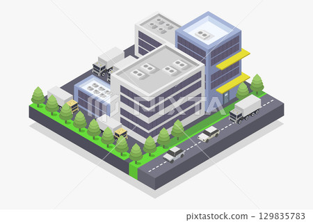 Isometric textile industry 129835783