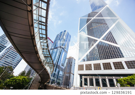Architecture in Central Hong Kong 129836191