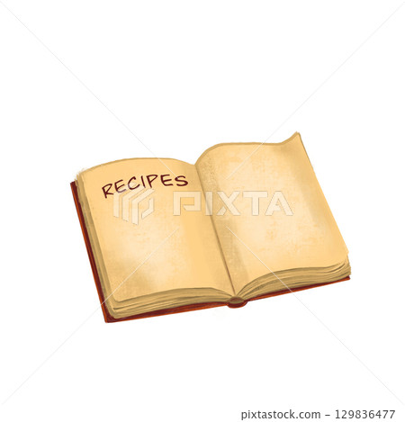 png digital drawing on kitchen theme for your design cookbook 129836477