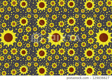Sunflower pattern Sunflower pattern 129836627